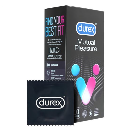 Durex Mutual Pleasure - stimulačný kondóm (10 ks)