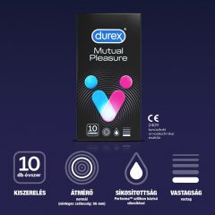 Durex Mutual Pleasure - odďaľujúce kondómy (10ks)