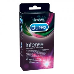 Durex Intense - vrúbkované a bodkované kondómy (10ks)