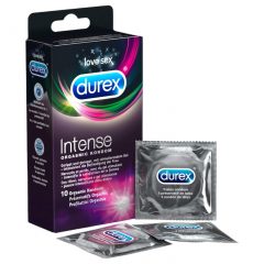 Durex Intense - vrúbkované a bodkované kondómy (10 ks)