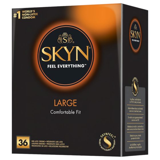 Manix SKYN Large - bezlatexový kondóm (36 ks)