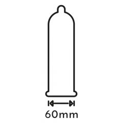 Secura Padlijanan - extra veľký kondóm - 60mm (48ks)