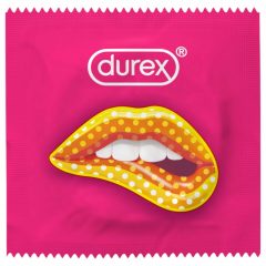 Durex Pleasure Me - rebrovaný-bodkovaný kondóm (10 ks)