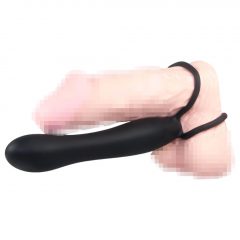   You2Toys Anal Special - silikónové pripínacie dildo - čierne