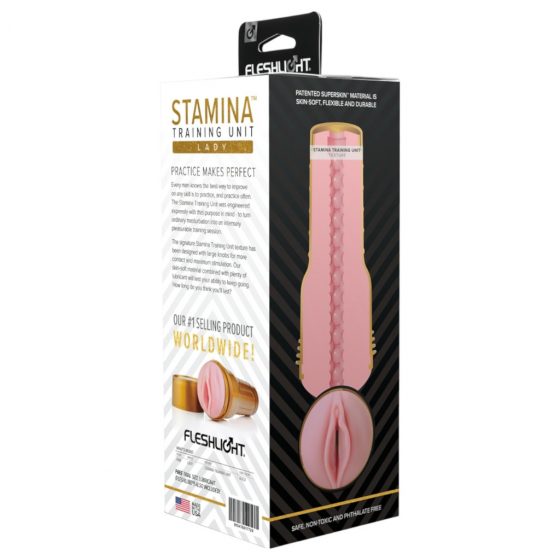 Fleshlight Pink Lady - Umelá vagína The Stamina Training Unit