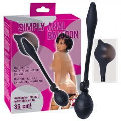   You2Toys Simply Anal Balloon - nafukovacia análna tyč (čierna)