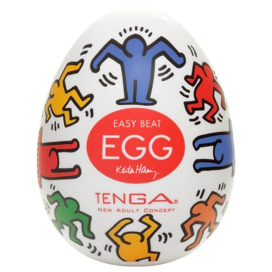 TENGA Egg Keith Haring Dance - vajíčko masturbátor (1ks)