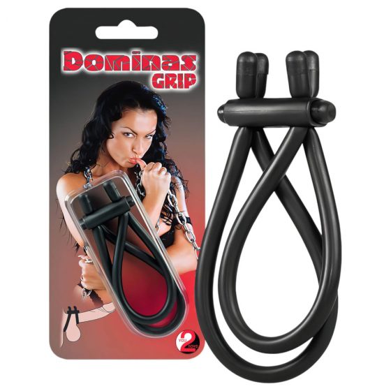 You2Toys Dominas Grip - krúžok na penis a semenníky