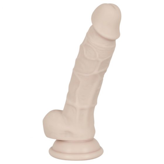 You2Toys Silicone Dildo M - silikónové dildo strednej veľkosti s prísavkou (telová farba)