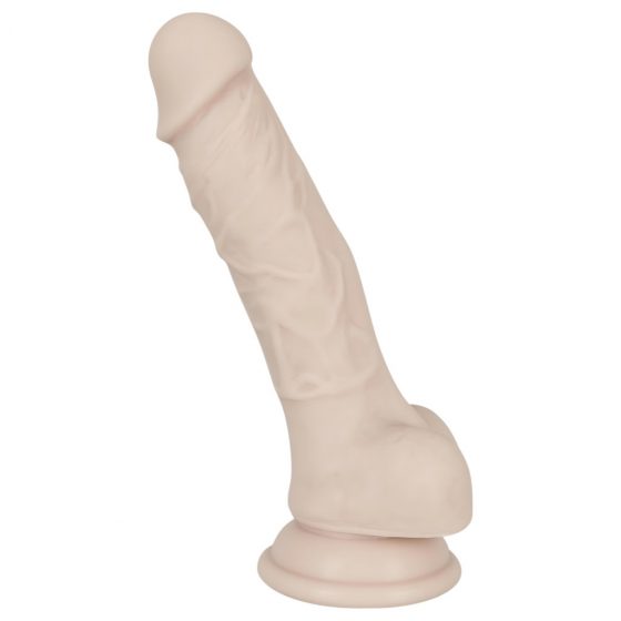 You2Toys Silicone Dildo M - silikónové dildo strednej veľkosti s prísavkou (telová farba)