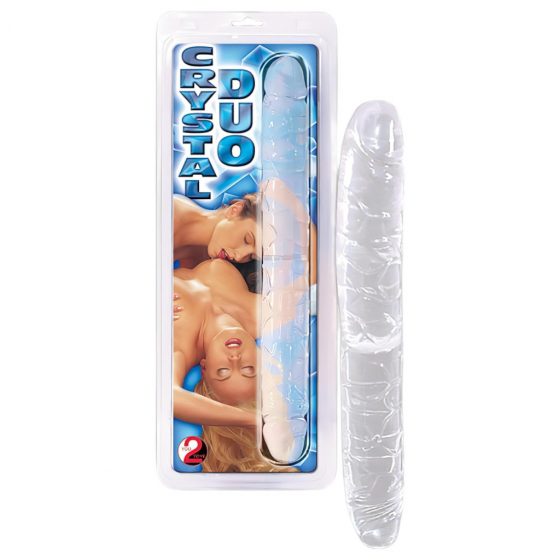 You2Toys Duo Crystal - ohybné dildo (34cm)