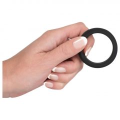   You2Toys Black Velvet Cock Ring - krúžok na penis (3,8cm) čierny