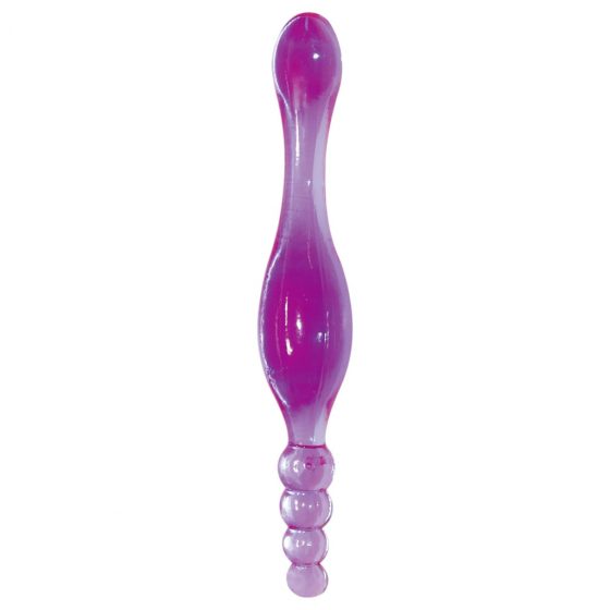 You2Toys Galaxia lavender - gelové dvojité dildo