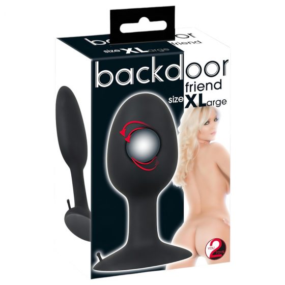 You2Toys Backdoor Friend guličkové análne dildo - extra veľké