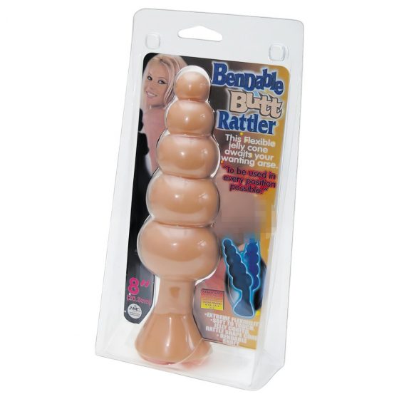 NMC Bendable Butt Rattler - análne dildo