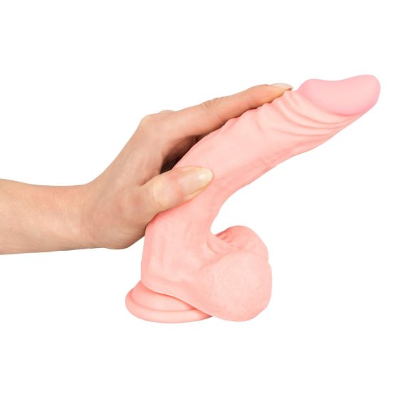 Medical Silicone Dildo - dildo z lekárskeho silikónu (21 cm) - telová farba