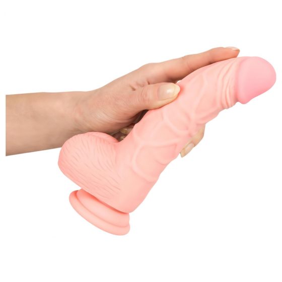 Medical Silicone Dildo - dildo z lekárskeho silikónu (20 cm) - telová farba