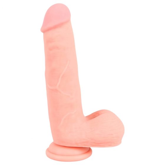 Medical Silicone Dildo - rovné dildo z lekárskeho silikónu (20 cm) - telová farba