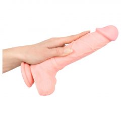   Medical Silicone Dildo - dildo z lekárskeho silikónu (24 cm) - telová farba