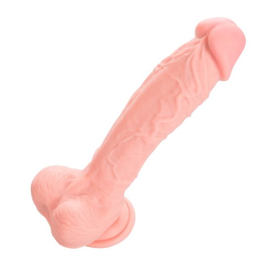 Medical Silicone Dildo - dildo z lekárskeho silikónu (24 cm) - telová farba