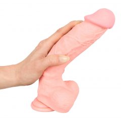   Medical Silicone Dildo - dildo z lekárskeho silikónu (24 cm) - telová farba