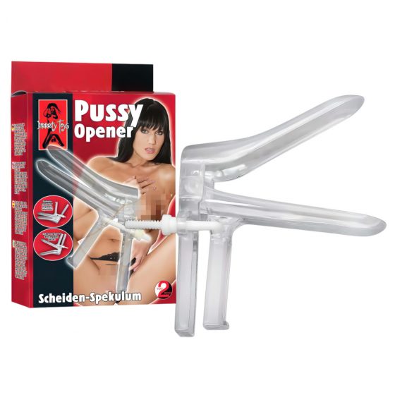 You2Toys Pussy Opener - plastové kliešte na vagínu