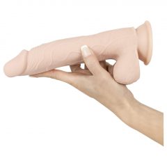   Nature Skin Medium Bendable Dildo- realistické dildo s prísavkou - telová farba (stredné)