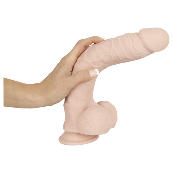 Nature Skin Large - realistické dildo,s prísavkou - telová farba (veľké)