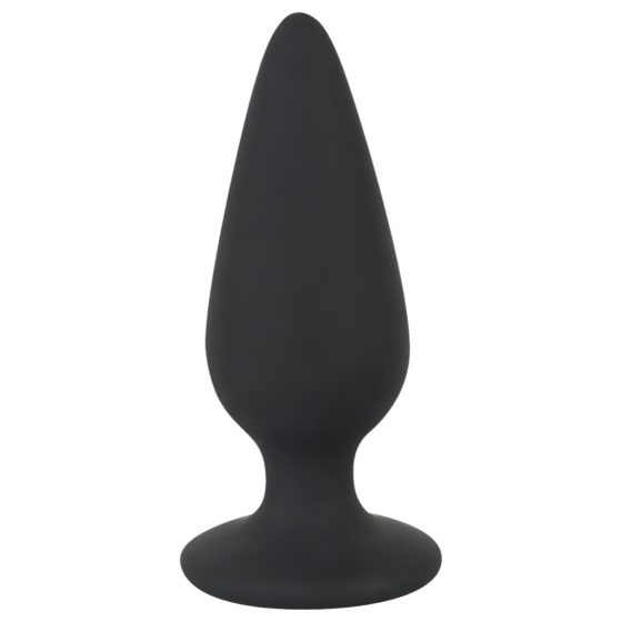 Black Velvet Heavy - 40g-ové análne dildo (čierne)