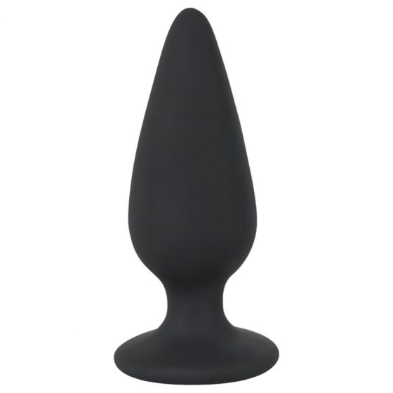 Black Velvet Heavy - 75 g-ové análne dildo (čierne)