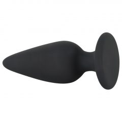 Black Velvet Heavy - 75 g-ové análne dildo (čierne)