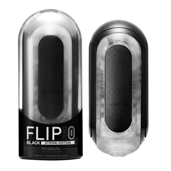 TENGA Flip Zero - super-masturbátor (čierny)