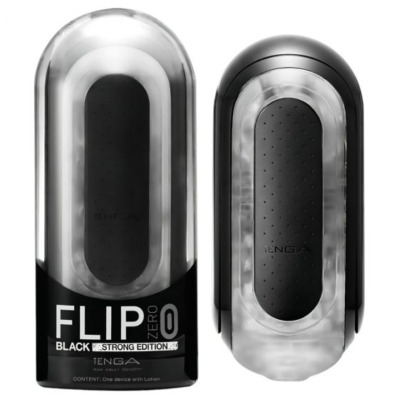 TENGA Flip Zero - super-masturbátor (čierny)