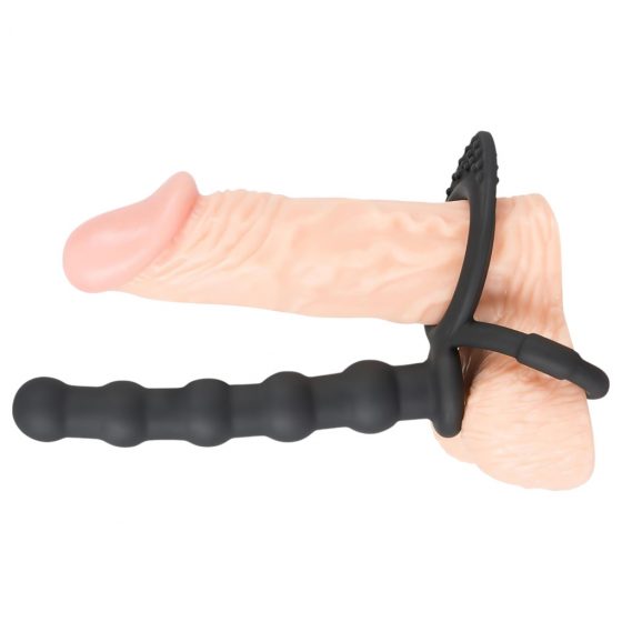 Black Velvets Cock & ball ring