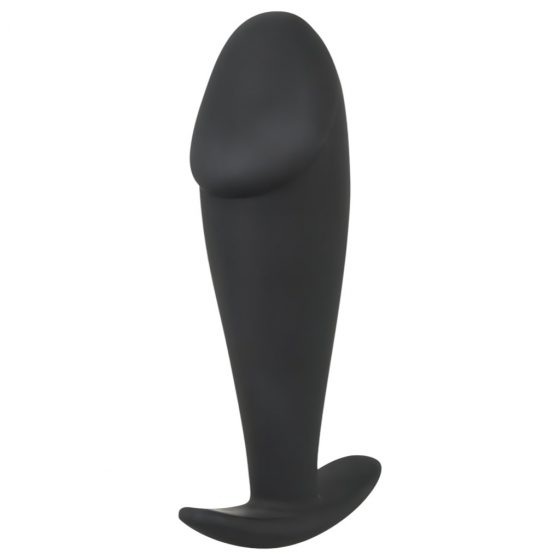 / Black Velvet Butt Plug - análne dildo (čierne)