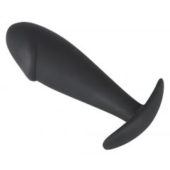 / Black Velvet Butt Plug - análne dildo (čierne)