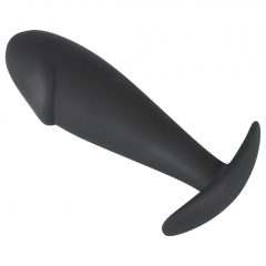 / Black Velvet Butt Plug - análne dildo (čierne)