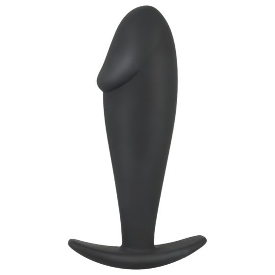 / Black Velvet Butt Plug - análne dildo (čierne)