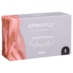   Womanizer Premium S - náhradná sada zvončekov - čierna (3ks)