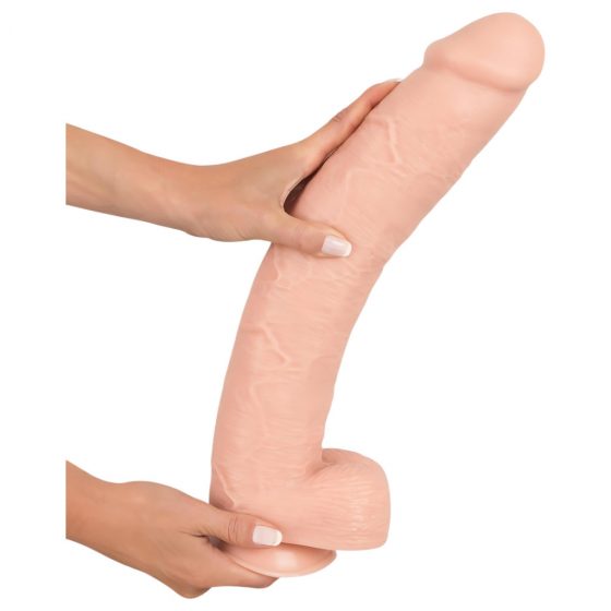 realistixxx Giant 3XL - veľké realistické dildo s prísavkou (42cm) - telová farba