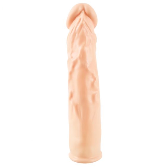 You2Toys Silicone Extension - predlžujúci návlek na penis (telová farba) - 19cm