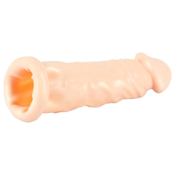 You2Toys Silicone Extension - predlžujúci návlek na penis (telová farba) - 19cm