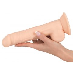 Silexd 9,5 - dildo s prísavkou - 24cm (telová farba)