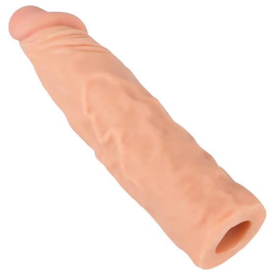 Nature Skin - predlžujúci, zhrubšujúci návlek na penis (19,5cm)