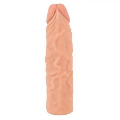   Nature Skin - predlžujúci, zhrubšujúci návlek na penis (19,5cm)