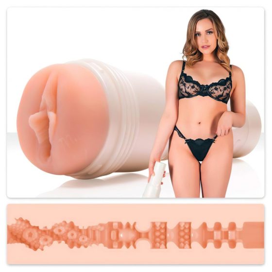 Fleshlight Mia Malkova LVL Up - realistická vagína (telová farba)