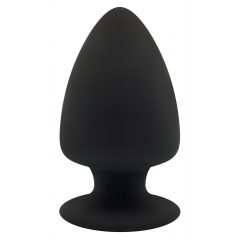 Silexd M - prispôsobivé análne dildo - 11cm (čierne)