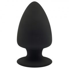 Silexd M - prispôsobivé análne dildo - 11cm (čierne)