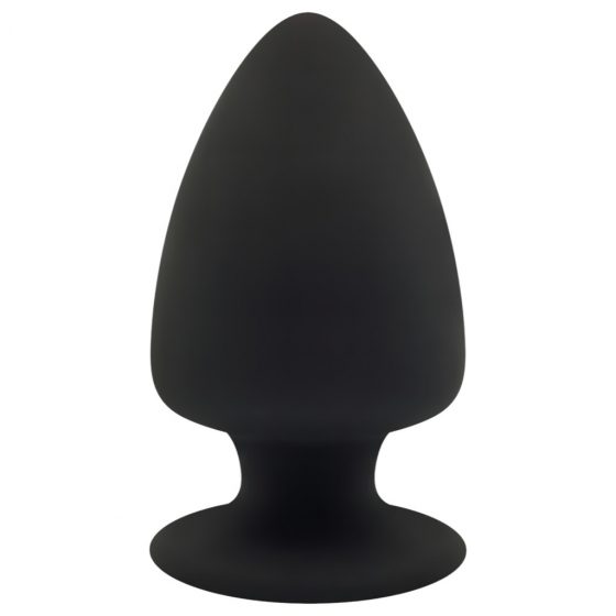 Silexd M - prispôsobivé análne dildo - 11cm (čierne)