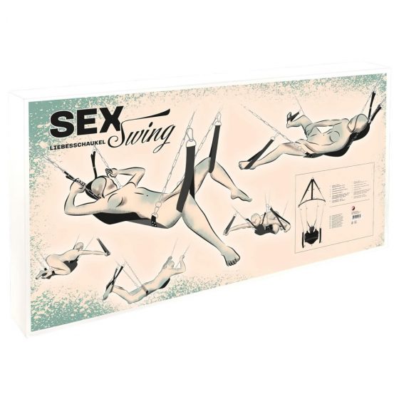 You2Toys Sex Swing - sexuálna hojdačka (čierna)